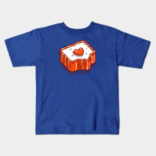 Sushi Salmon Love Cartoon Kids T-Shirt